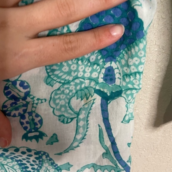 Roberta Roller Rabbit Paisley Tunic XS Cotton Made in India - Picture 7 of 8